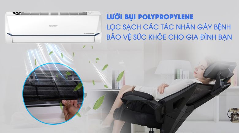 lưới bụi-Máy lạnh Sharp AH-X12XEW