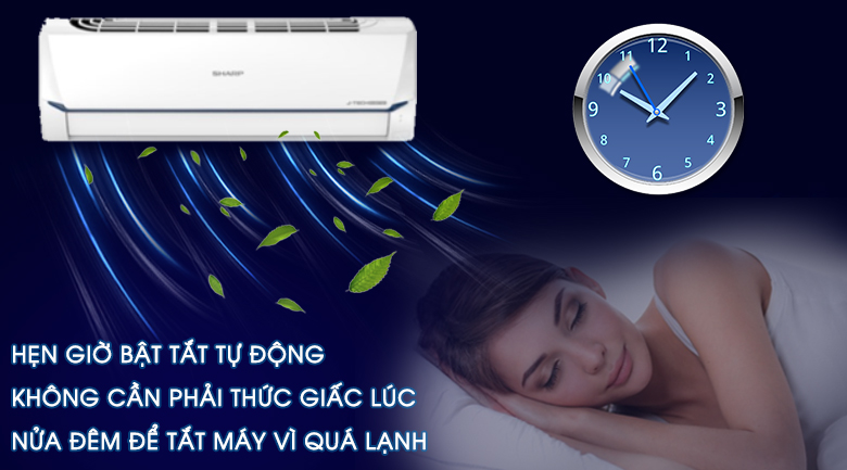 hẹn giờ-Máy lạnh Sharp AH-X12XEW