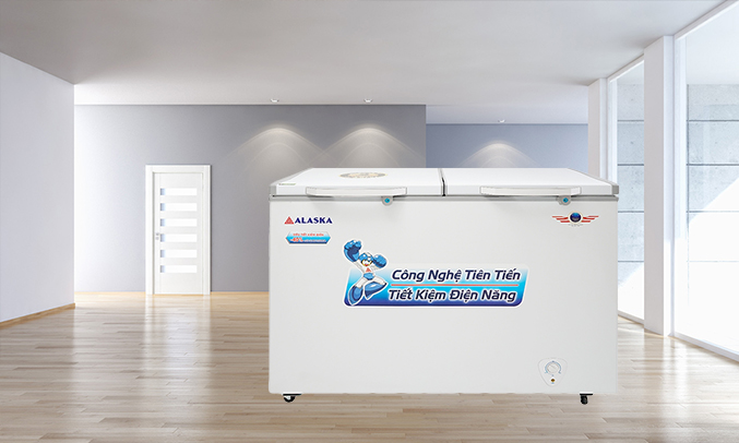 Tủ đông Alaska BCD-4567N dung tích lớn