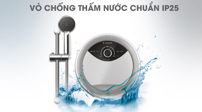 Vỏ chống thấm IP25 - Máy nước nóng Ariston RMC45E-VN 4500W