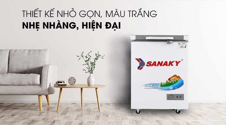 Tủ đông Sanaky 100 lít VH-1599HYK