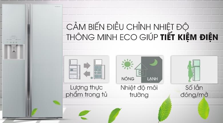 Tủ lạnh Hitachi Inverter 651 lít R-FS800GPGV2 GS