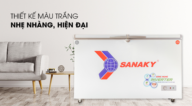 Tủ đông Sanaky Inverter 320 lít VH-4099W3