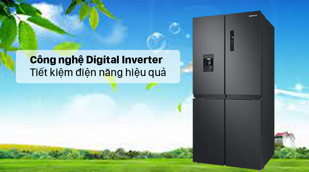 Tủ lạnh Samsung Inverter 488 lít RF48A4010B4/SV