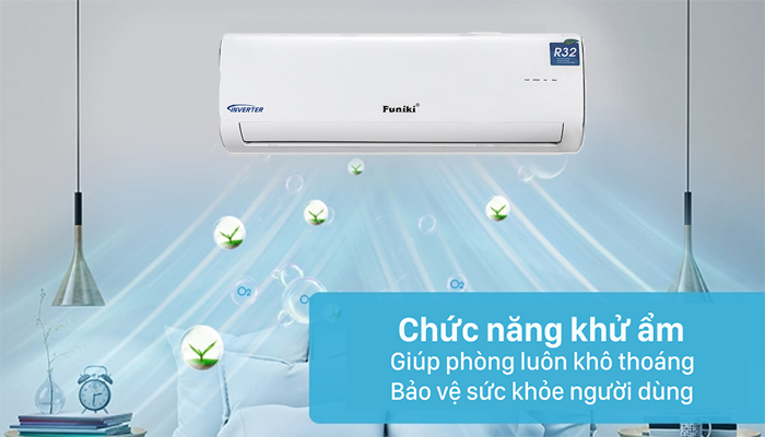 Điều hòa Funiki 24000BTU 2 chiều inverter HIH24TMU