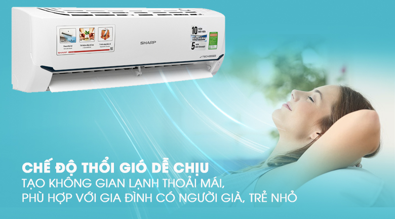 Máy lạnh Sharp Inverter 1.0 HP AH-X10ZW