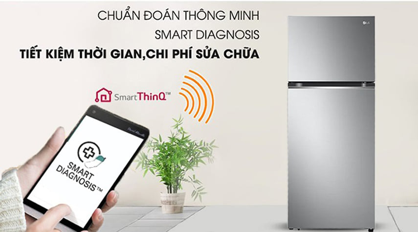 Tủ lạnh LG Inverter GN-M332PS 334 lít