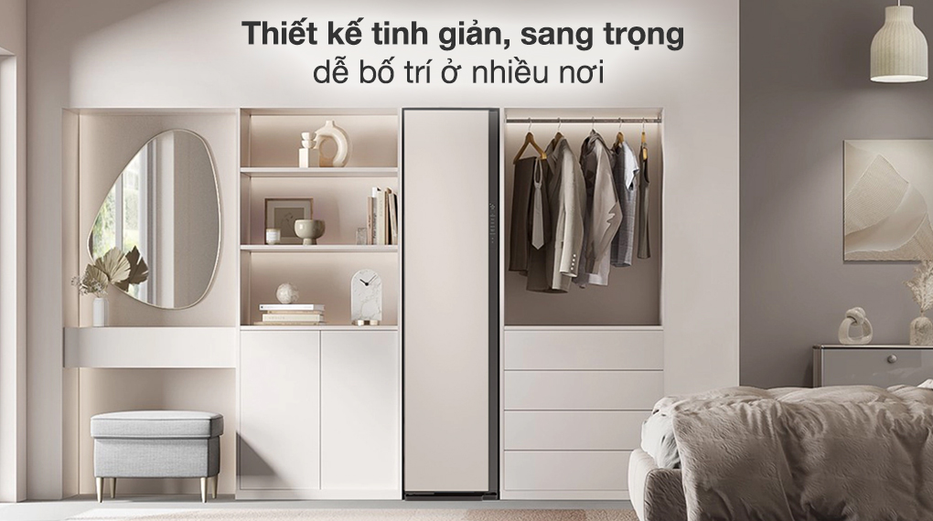 Tủ Chăm Sóc Quần Áo Thông Minh Samsung DF60A8500EG/SV