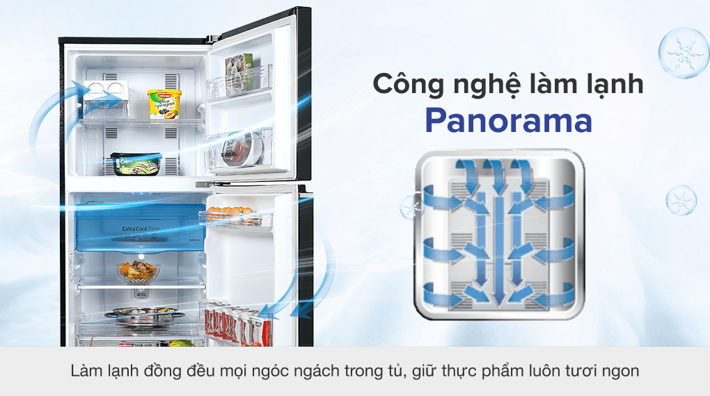 Tủ lạnh Panasonic Inverter 234 lít NR-TV261BPKV