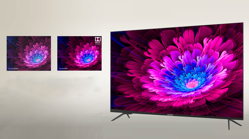 Android Tivi Sharp 4K 55 inch 4T-C55EK2X