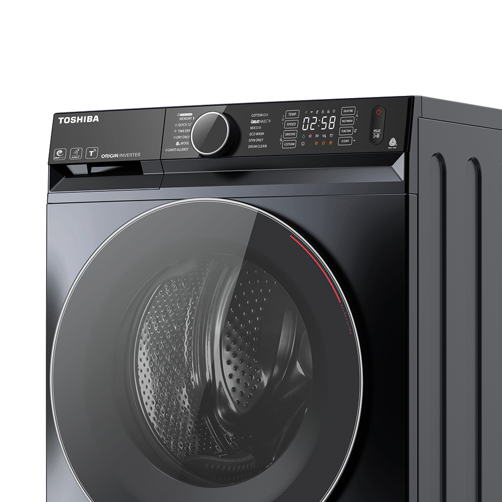 Máy giặt sấy Toshiba Inverter 12.5 KG TWD-BM135GF4V(MG)