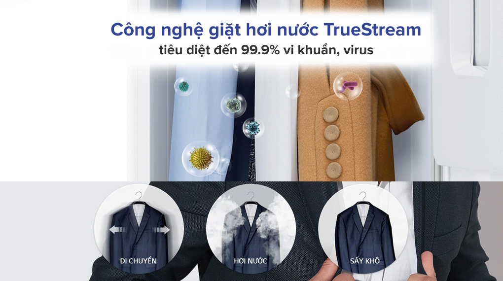 Tủ chăm sóc quần áo thông minh LG S5GOC