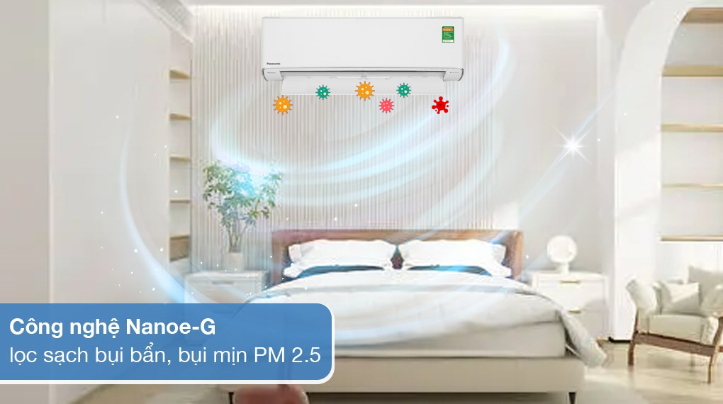 Máy lạnh Panasonic Inverter 1 HP CU/CS-XU9ZKH-8