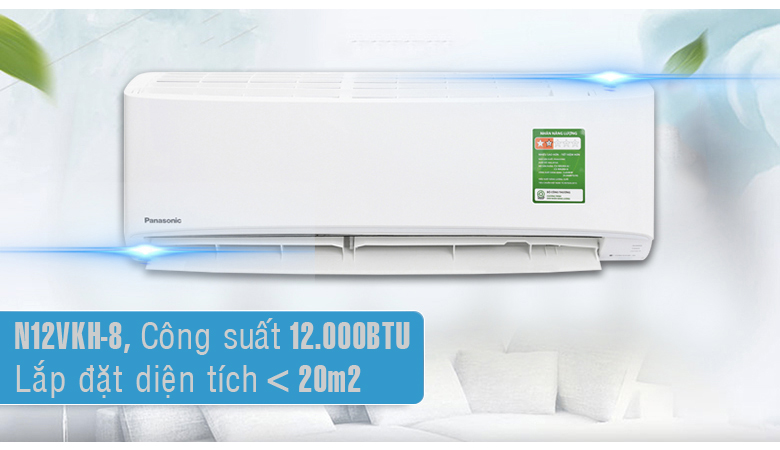 Điều hòa Panasonic 12000 BTU 1 chiều N12ZKH-8 gas R-32