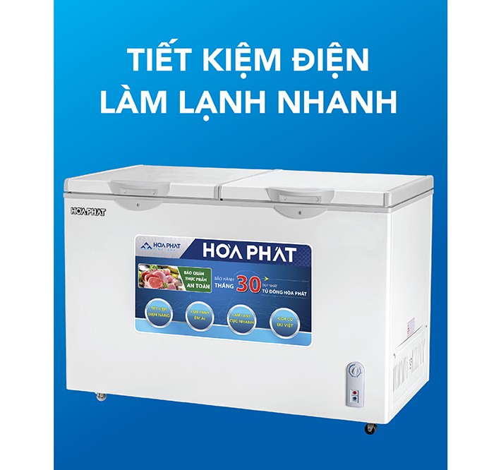 Tủ đông Funiki - Hòa Phát 2 ngăn 205 lít HCF-506S2N2