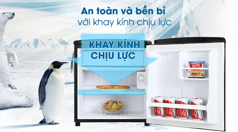 Tủ lạnh Aqua 50 lít AQR-D59FA