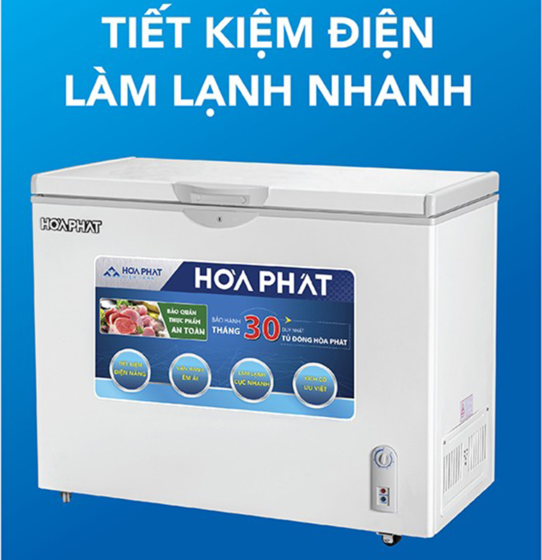 Tủ đông Funiki - Hòa Phát 1 ngăn 252 lít HCF-516S1Đ1