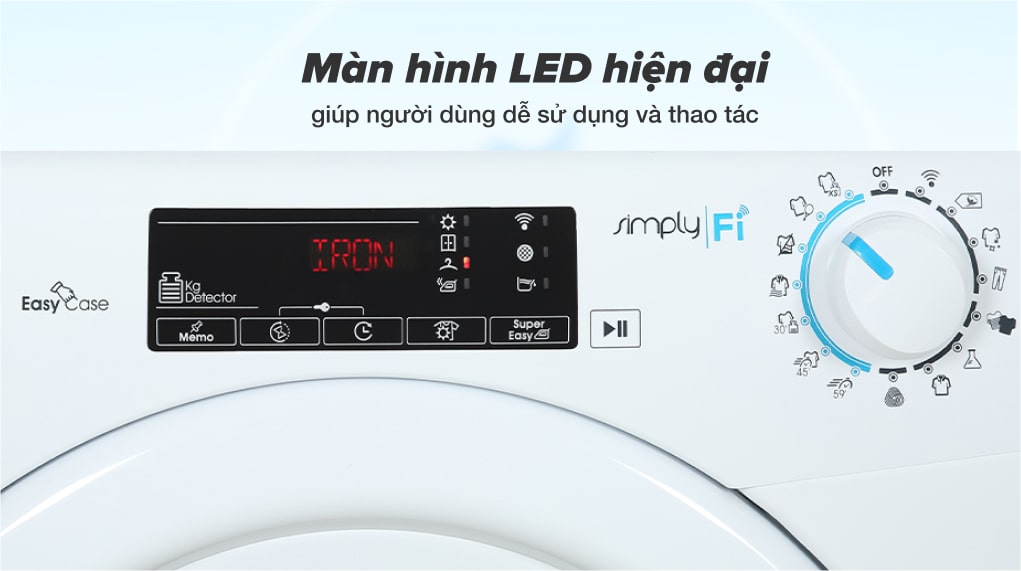 Máy sấy quần áo Candy CSO C8TE-S 8 kg