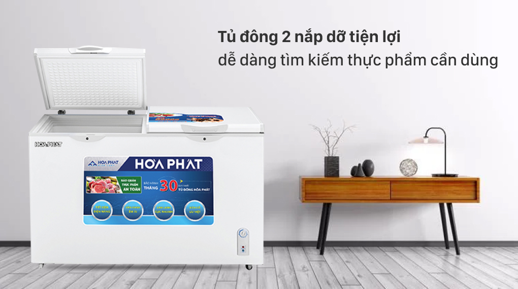 Tủ đông Funiki - Hòa Phát 1 ngăn 352 lít HCF-666S1Đ2