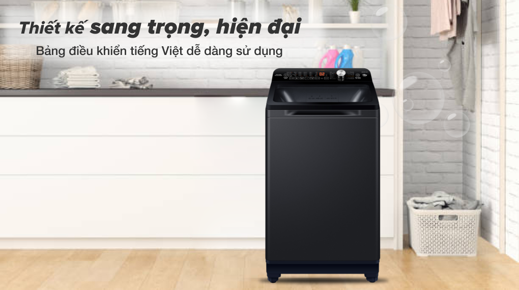 Máy giặt Aqua 10 Kg AQW-FR101GT BK