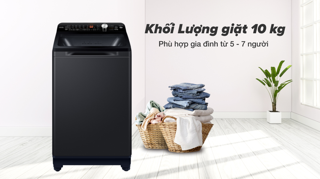 Máy giặt Aqua 10 Kg AQW-FR101GT BK