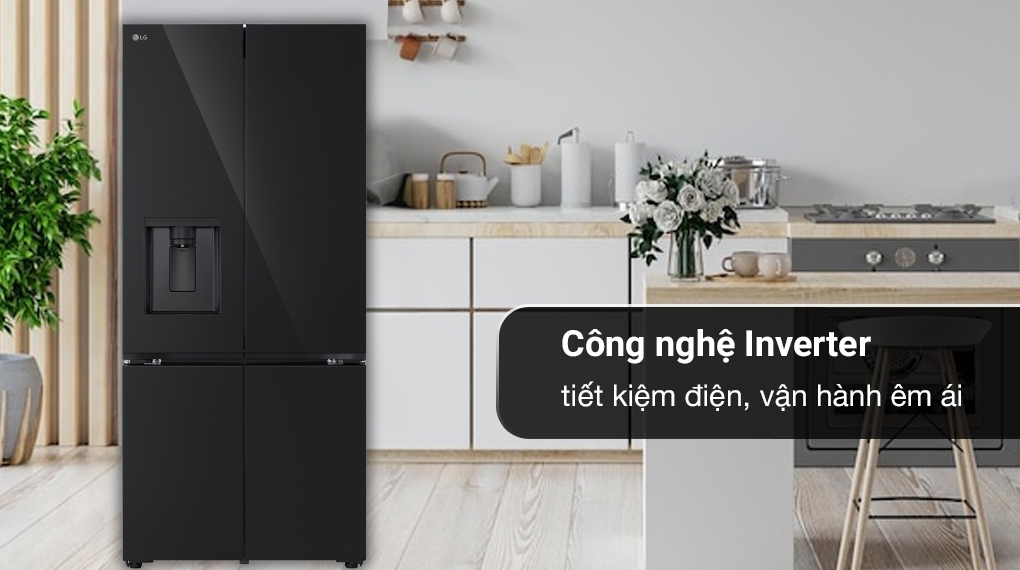 Tủ lạnh LG Inverter 607 lít Multi Door LFD61BLGA