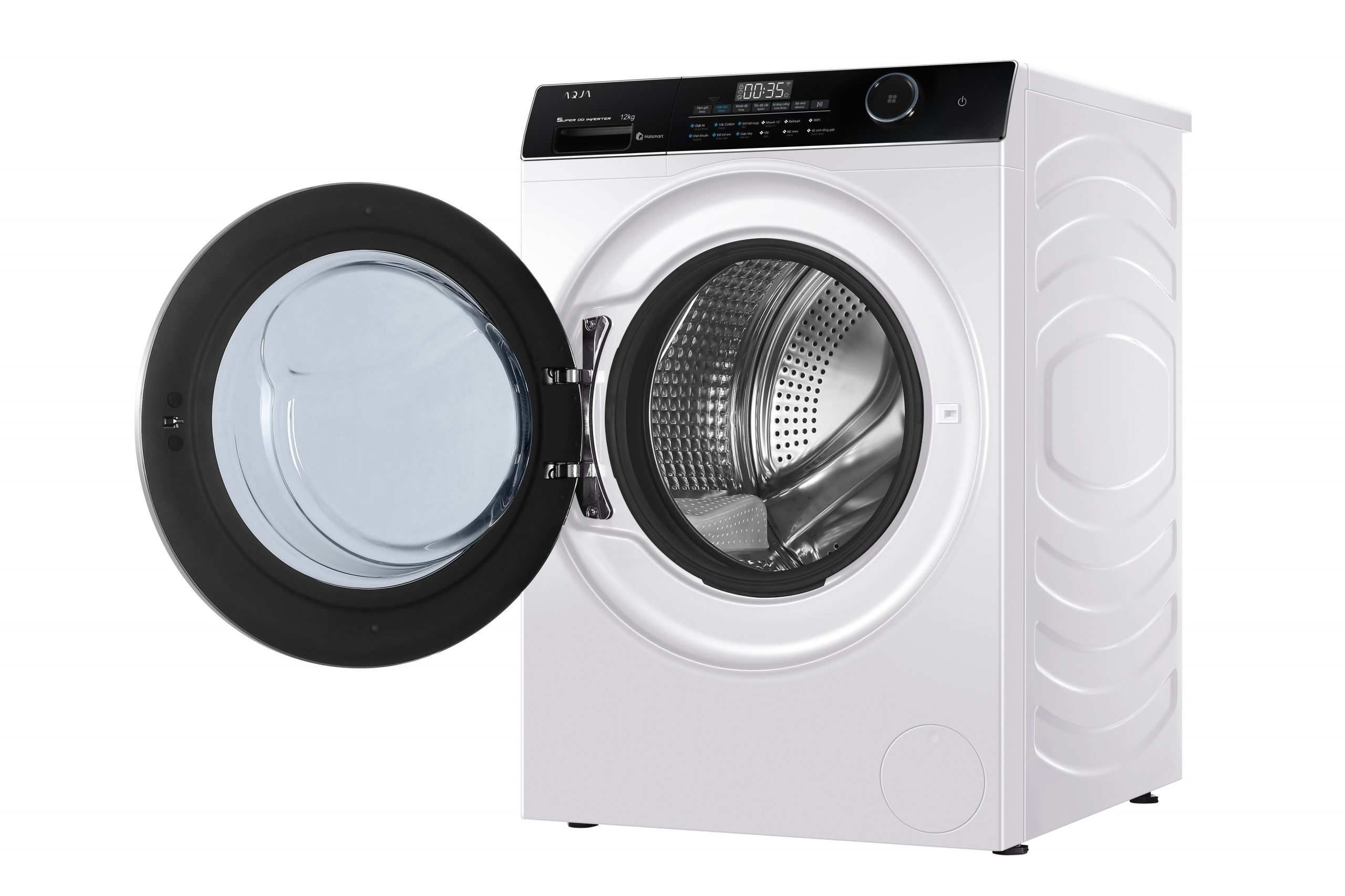 Máy giặt lồng ngang Aqua Inverter DD 12Kg AW12-B4959U1K(W)