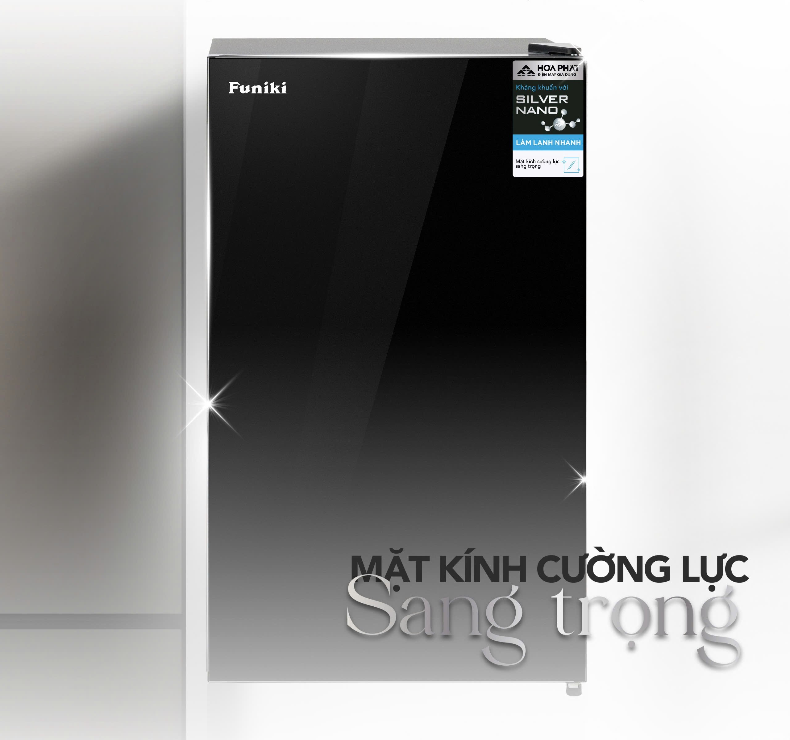 Tủ lạnh mini cánh kính HR S690GB