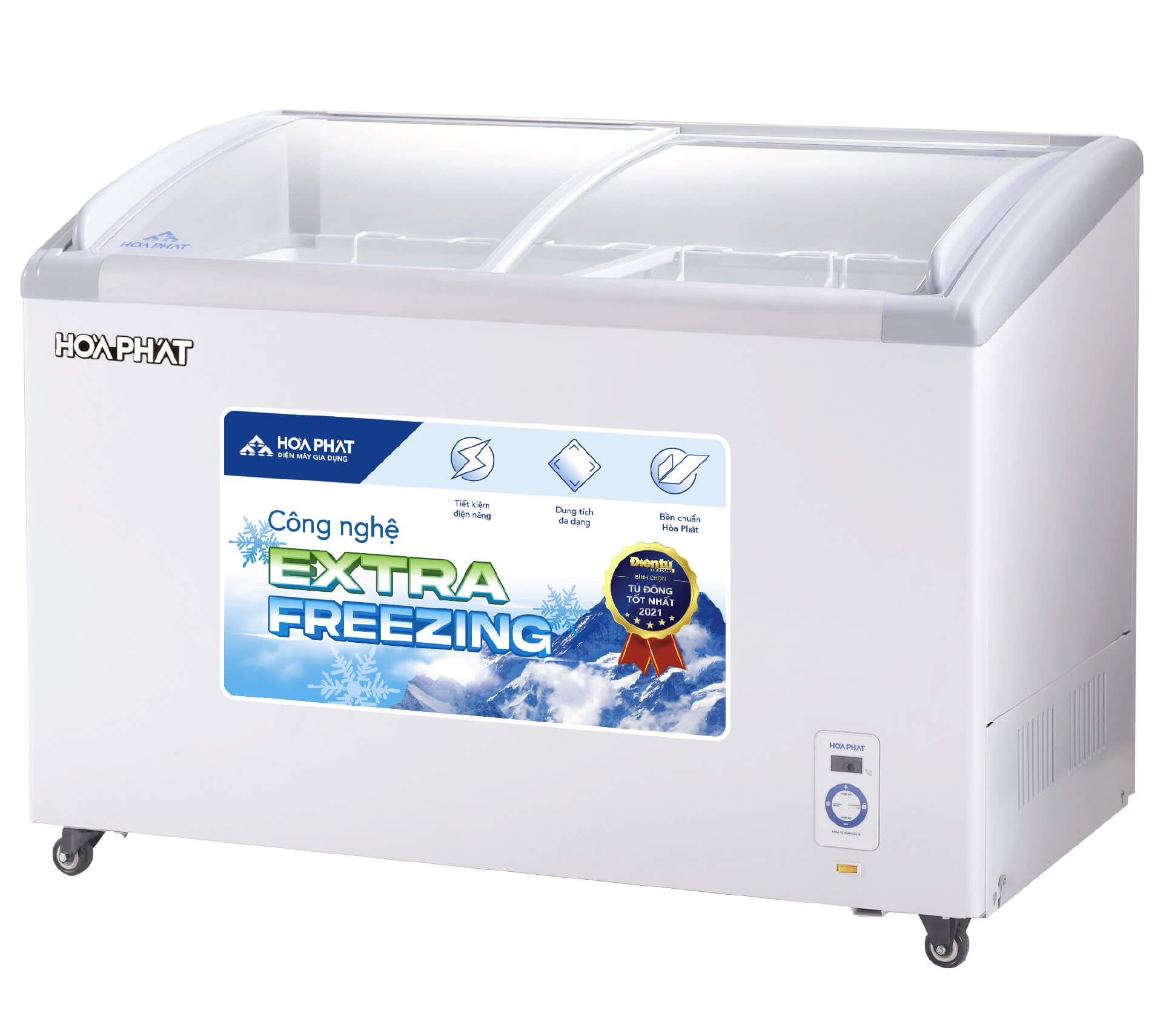 Tủ đông trưng bày 280 lít Hòa Phát HSF-AD6280.C1