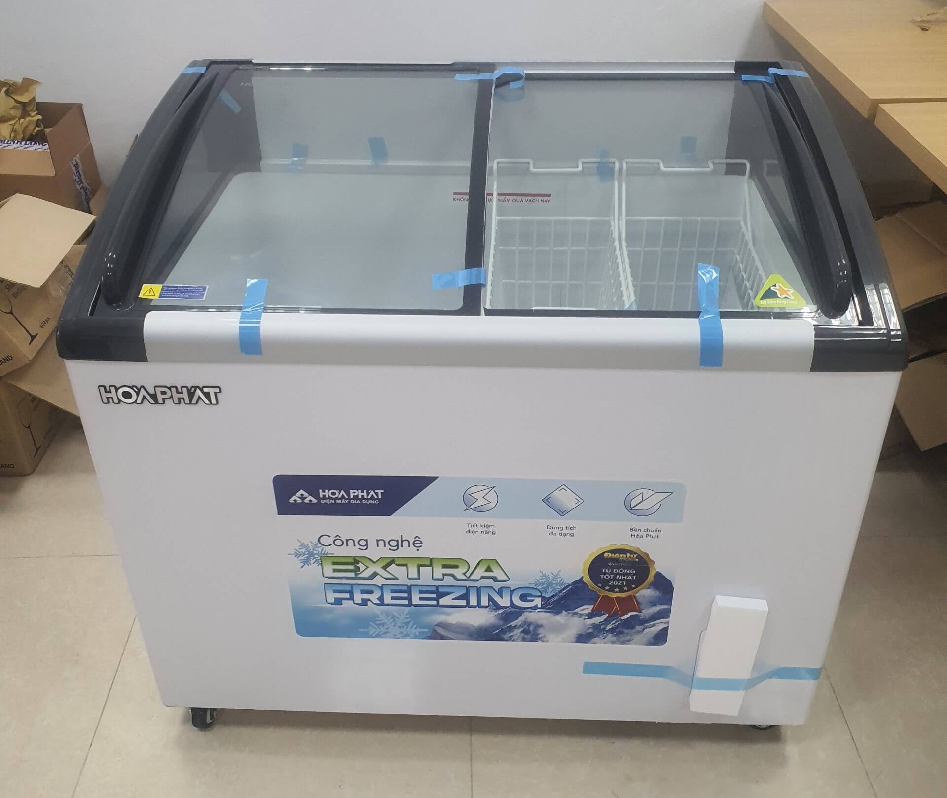 Tủ đông trưng bày 280 lít Hòa Phát HSF-AD6280.C1
