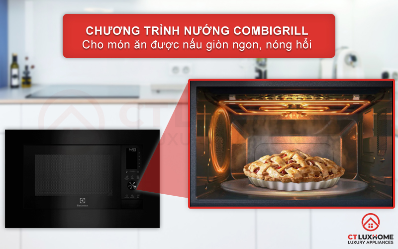 Lò vi sóng Electrolux 30 lít EMSB30XCF