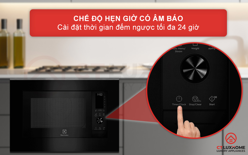 Lò vi sóng Electrolux 30 lít EMSB30XCF