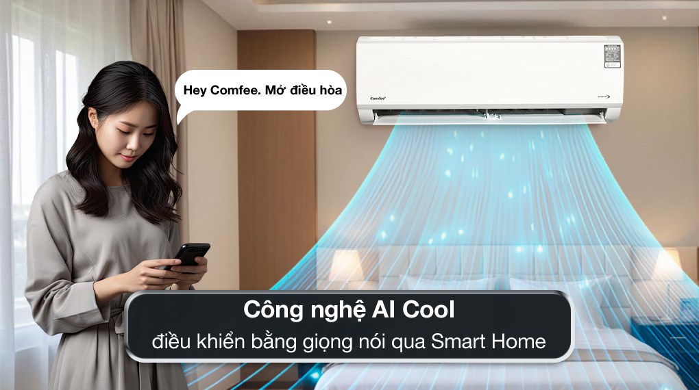Điều hòa Comfee Inverter 3 HP CFS-28VAFF-V