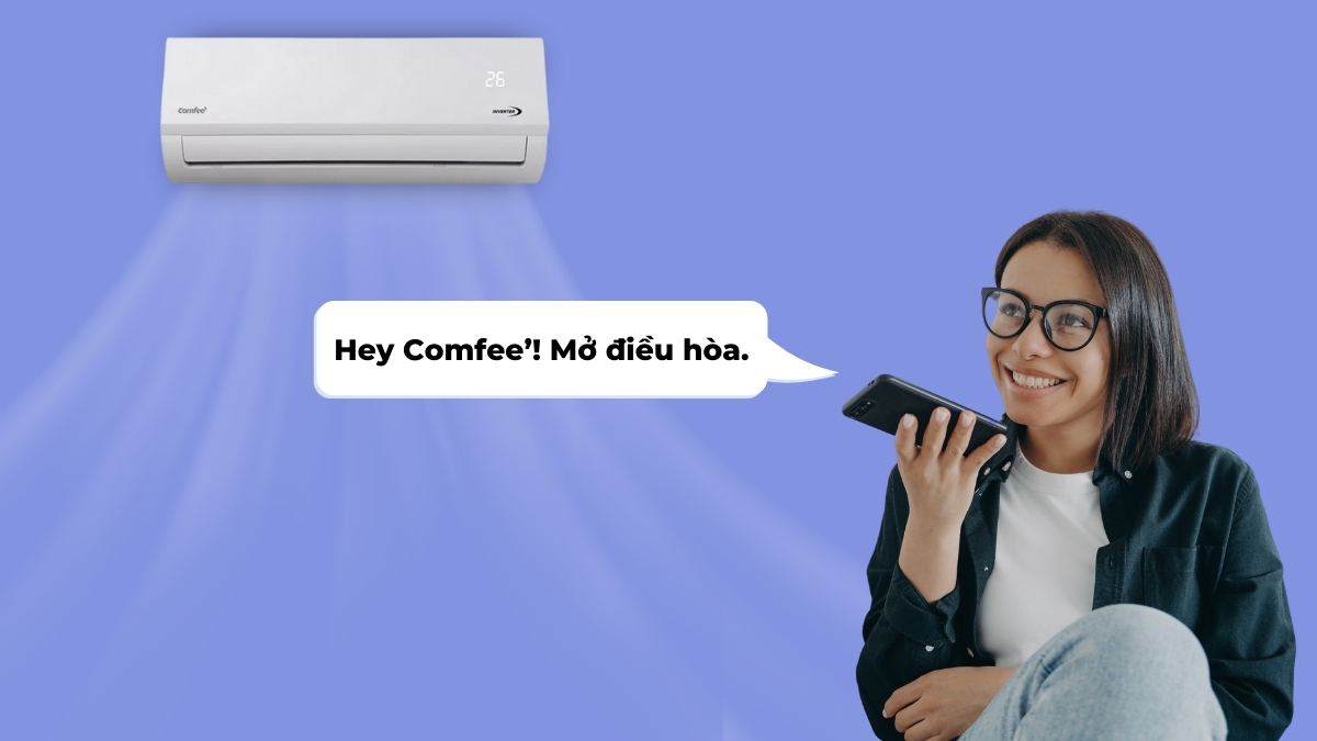 Điều hòa Comfee Inverter 1 Hp CFS-10VAFF-V