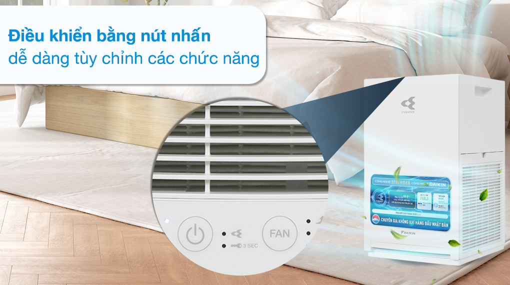 Máy lọc không khí Daikin MC30YVM7 25W