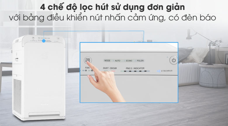 Máy lọc không khí Daikin MC40UVM6 23W