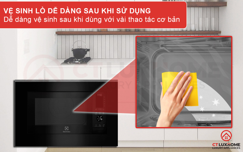 Lò vi sóng Electrolux 30 lít EMSB30XCF