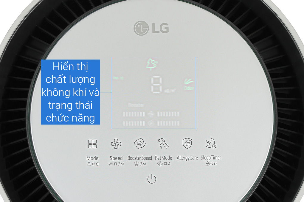 Máy lọc không khí LG PuriCare 360 Alpha Double AS10GDBY0.ABAE 72W