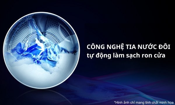 Máy giặt lồng ngang Aqua Inverter DD 10Kg AW10-B4959U1K(B)