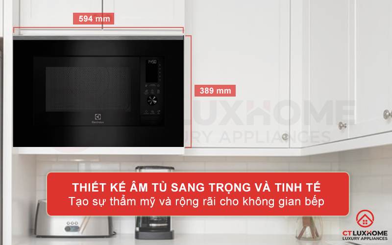 Lò vi sóng Electrolux 30 lít EMSB30XCF