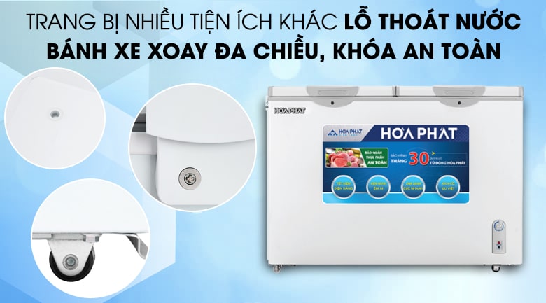 Tủ đông Hòa Phát 271 lít HCF 656S2Đ2/ HPF BD6271