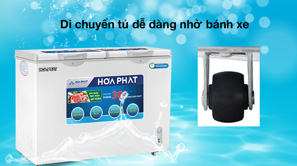 Tủ đông Hòa Phát 271 lít HCFI 656 S2Đ2 /HPF BD8271