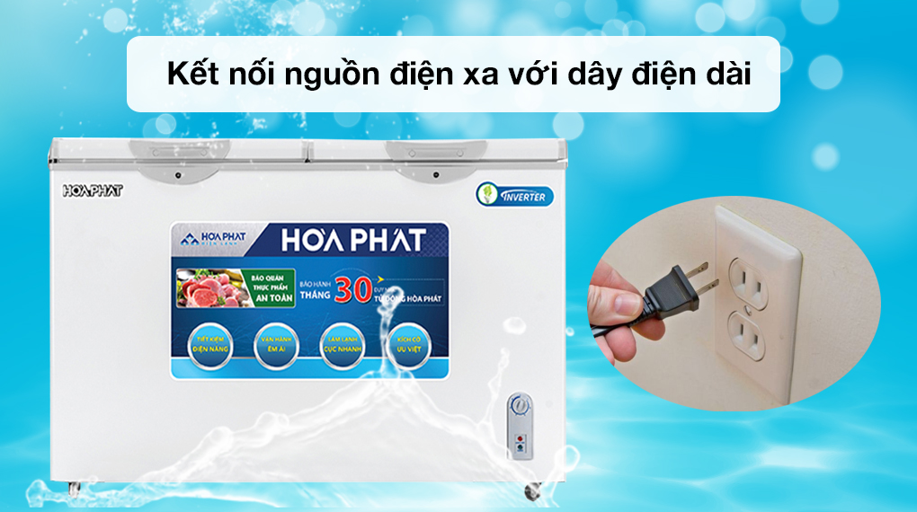 Tủ đông Hòa Phát 271 lít HCFI 656 S2Đ2 /HPF BD8271