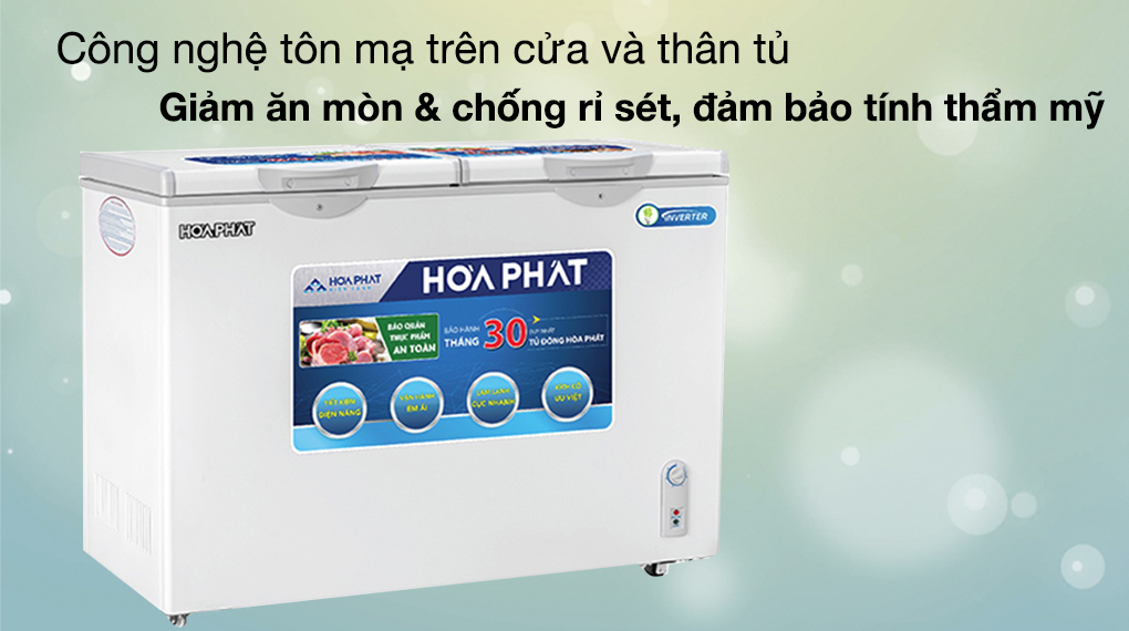 Tủ đông Hòa Phát 271 lít HCFI 656 S2Đ2 /HPF BD8271