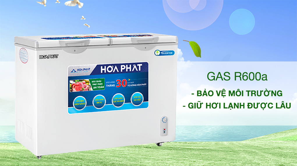 Tủ đông Hòa Phát 271 lít HCFI 656 S2Đ2 /HPF BD8271