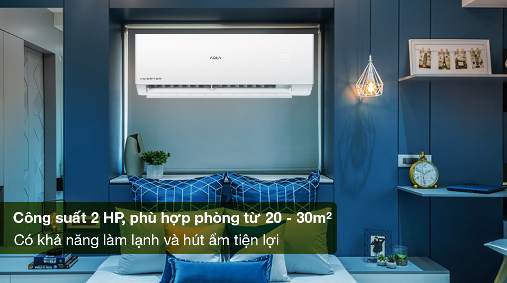 Điều hòa Aqua Inverter 2 HP AQA-RV18QA