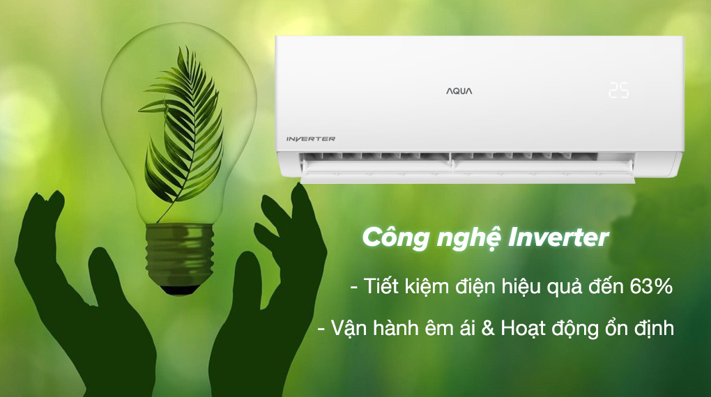 Điều hòa Aqua Inverter 2 HP AQA-RV18QA