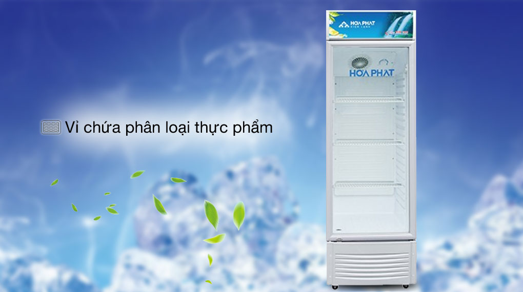 Tủ mát Hòa Phát 242 Lít HSC 600F1R1