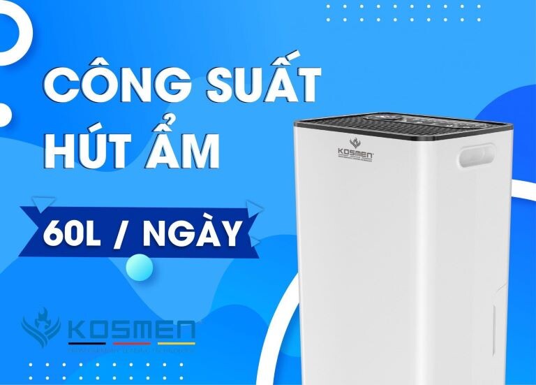 Máy hút ẩm Kosmen KM-60S