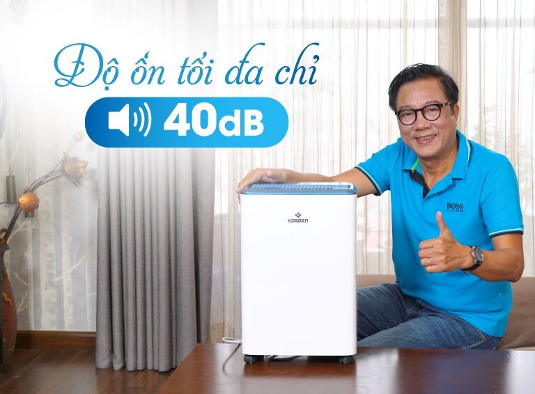 Máy hút ẩm điện tử 12L Kosmen KM-12N